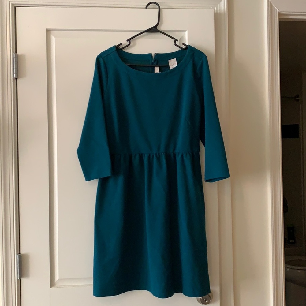 Loft size 12 greenish blueish dress
